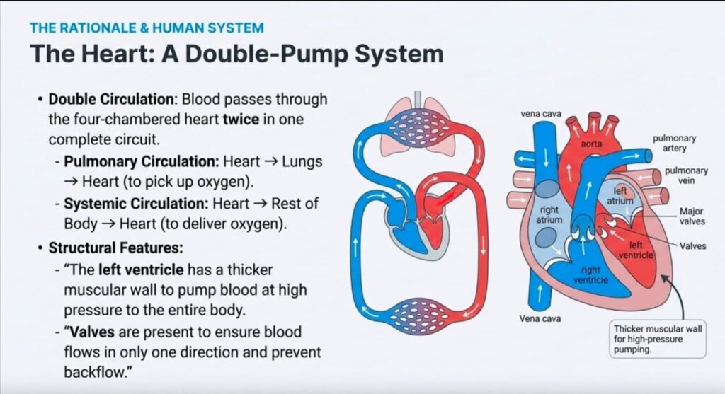 13. heart double circulation 2 13. heart double circulation 2